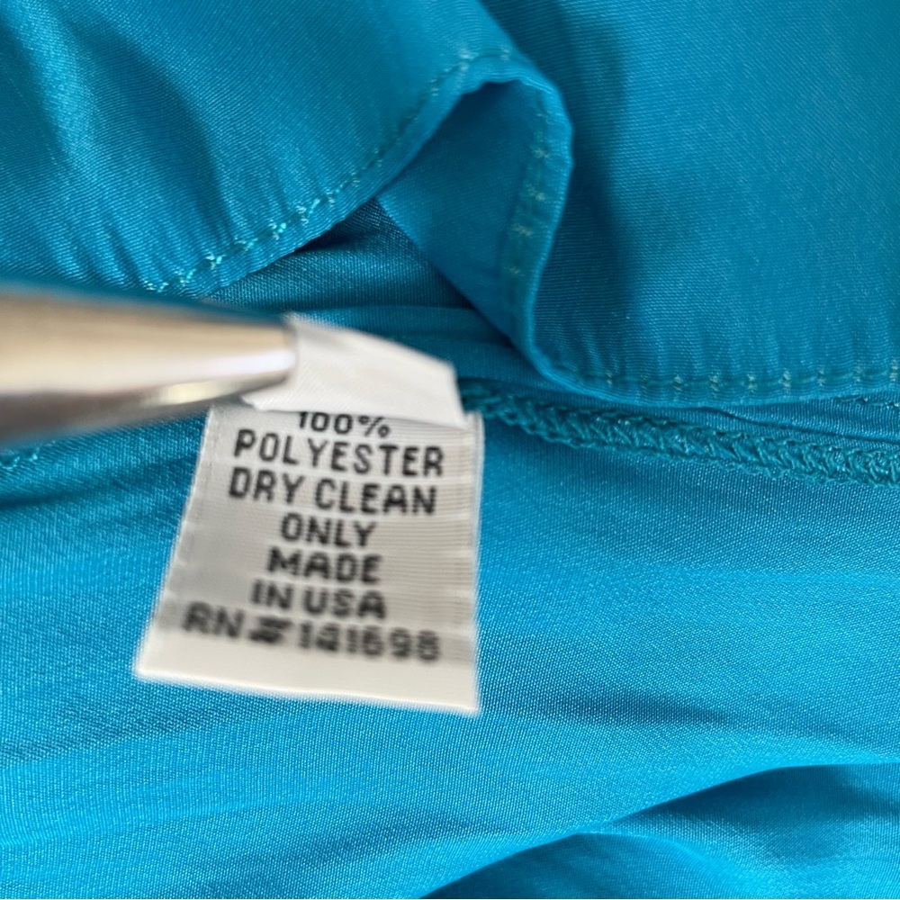 📛 SOLD📛 Ramy Brook Paris Dress Ocean Blue - Picture 8 of 8